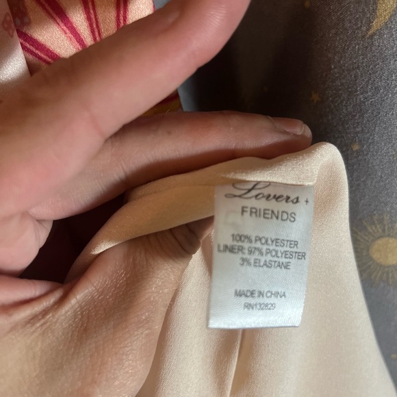 GWP! NWT LOVERS & FRIENDS VALENTINA MAXI DRESS SIZE XS PAISLEY MULTI MIX PRINT - Picture 13 of 16